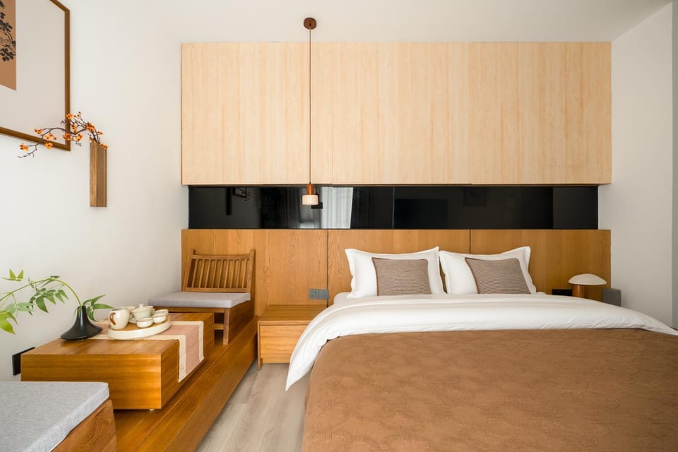 Bed, Coffee/tea facilities, Photo of the whole room, Seating area, Bedroom