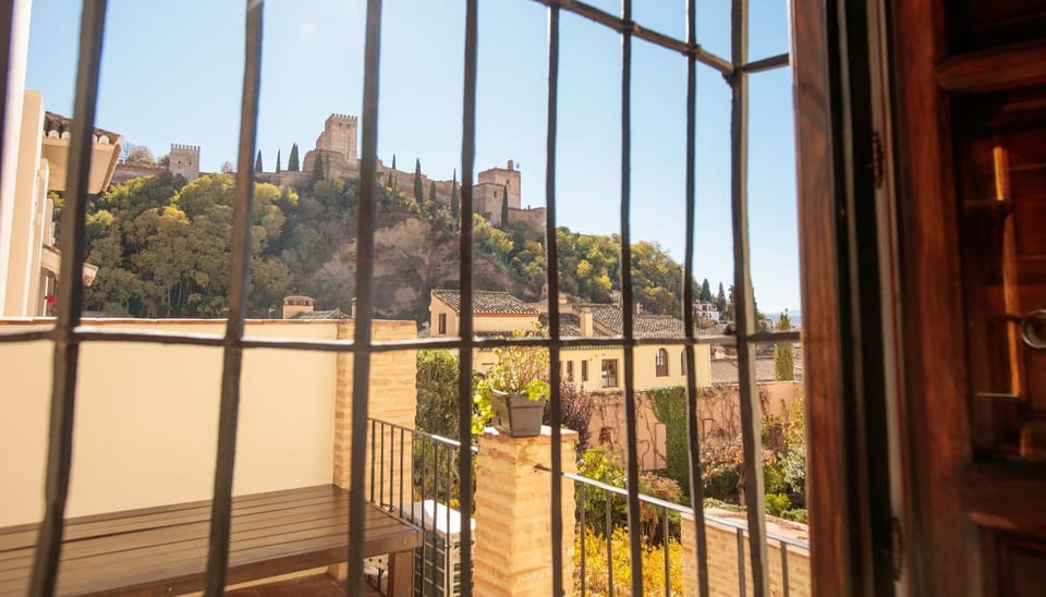 Property building, Day, Natural landscape, View (from property/room), Balcony/Terrace, City view