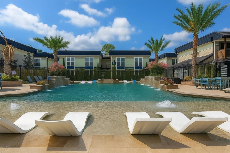 Stunning 1BR near The Heights with BBQ, Gym & Pool Apartment in Harris County