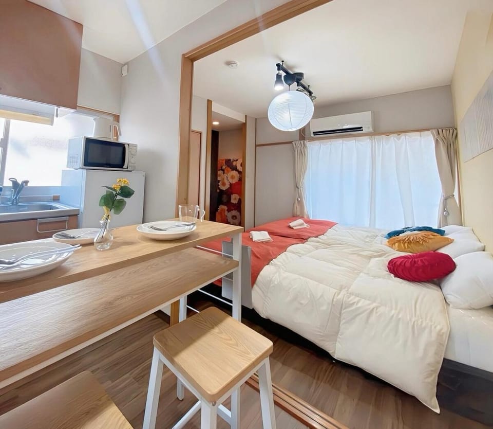 Open sale! Direct access from Narita Airport, 2 stops to Asakusa in 8 minutes, up to 4 people, 1F, downtown Tokyo, Wi-Fi 21 Apartment in Japan