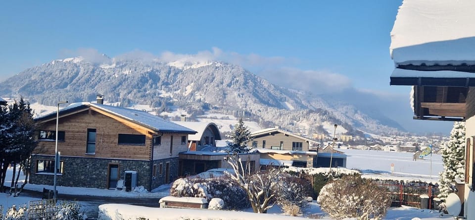 Natural landscape, Winter, Mountain view