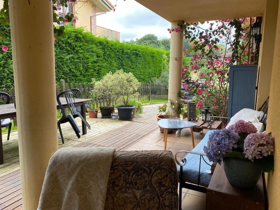 Patio, Spring, Garden, Balcony/Terrace, Garden view