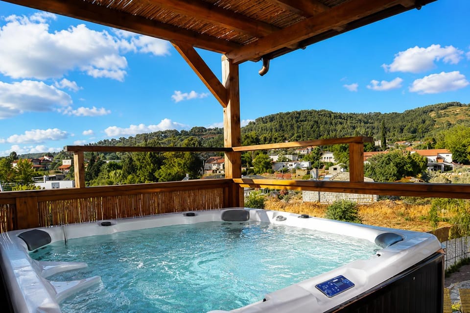 Day, Natural landscape, Hot Tub