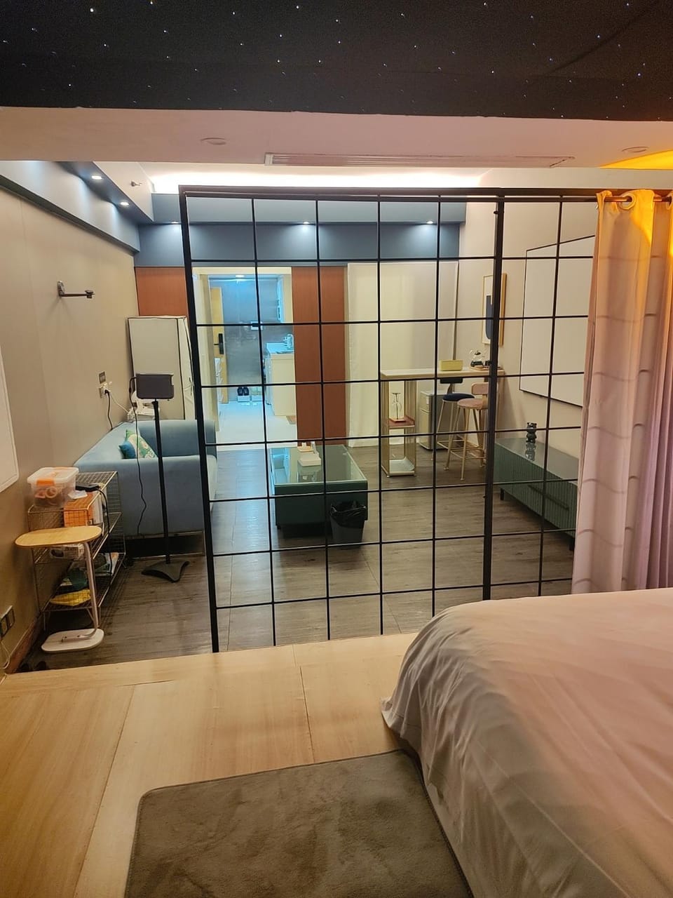 Living room, Seating area, Bedroom