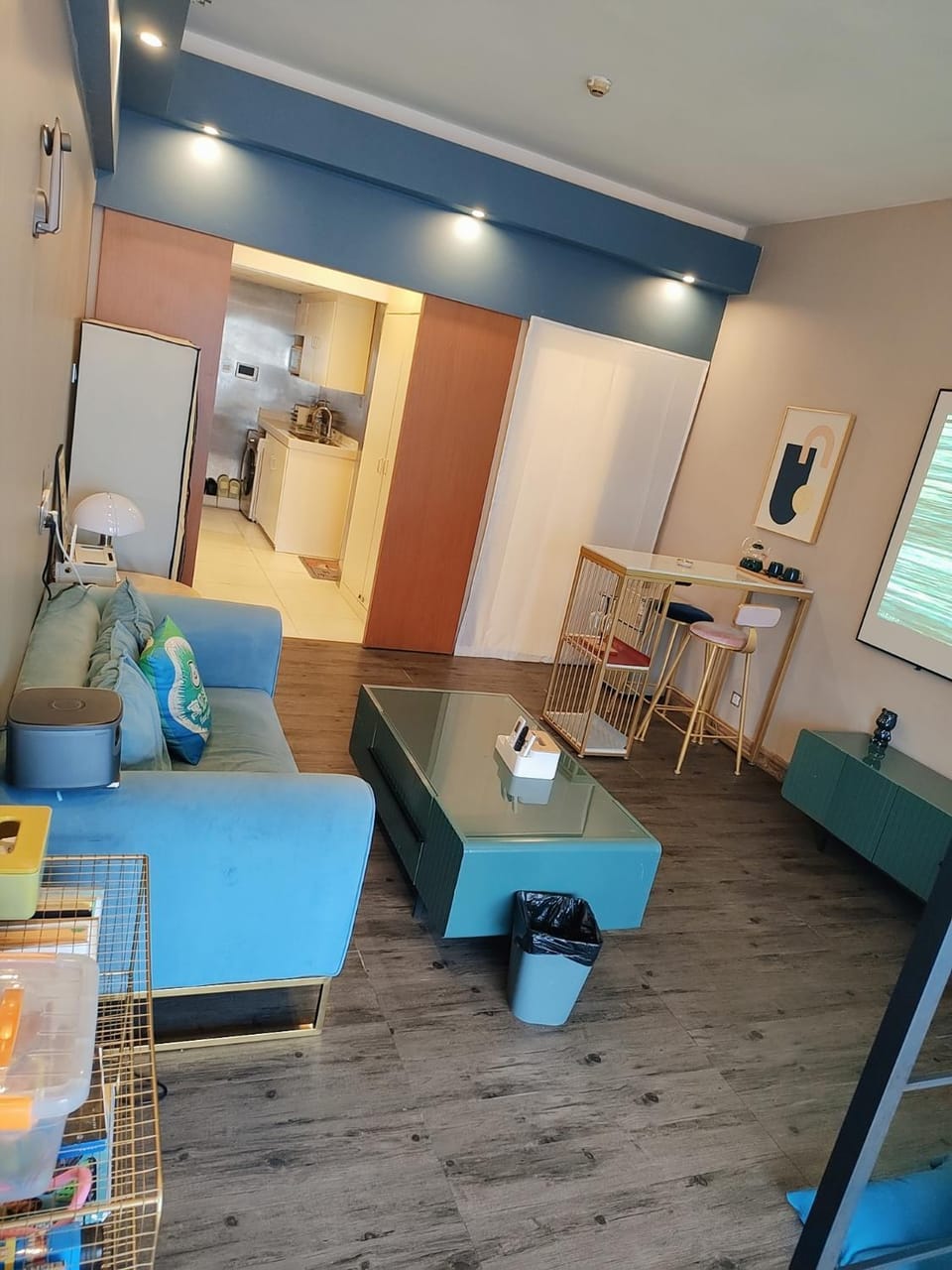 Seating area, Bedroom