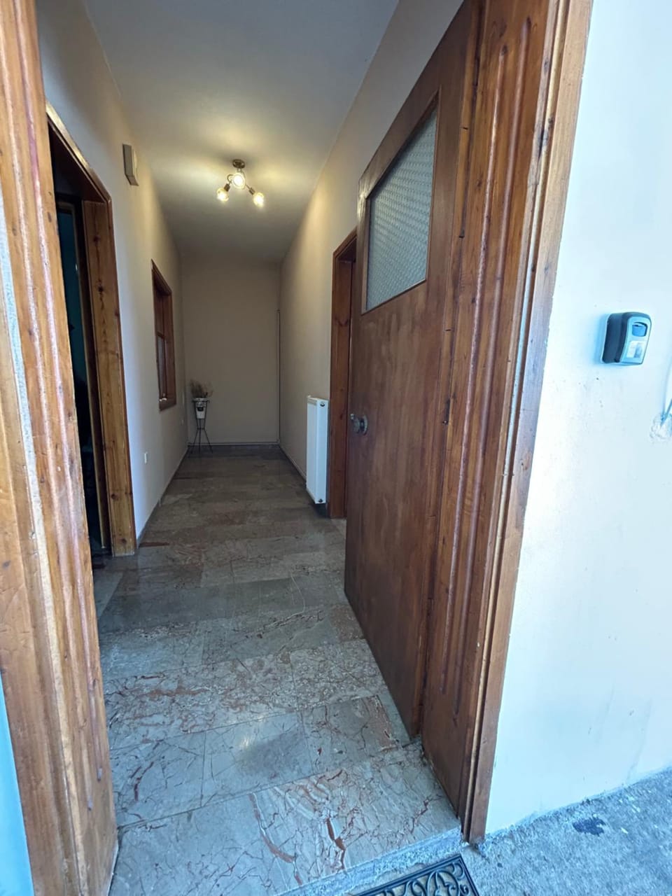 Marble and Wood Retreat Apartment in Euboea