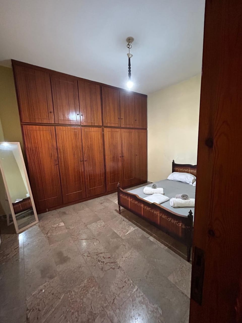 Marble and Wood Retreat Apartment in Euboea