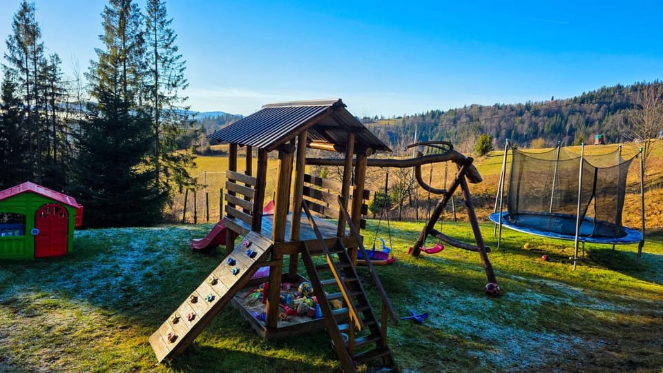 Children play ground, Garden, View (from property/room), Mountain view