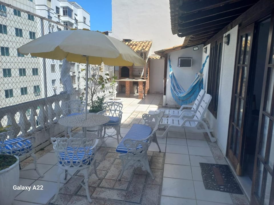 Cobertura atrás do Copacabana Palace Apartment in Rio de Janeiro
