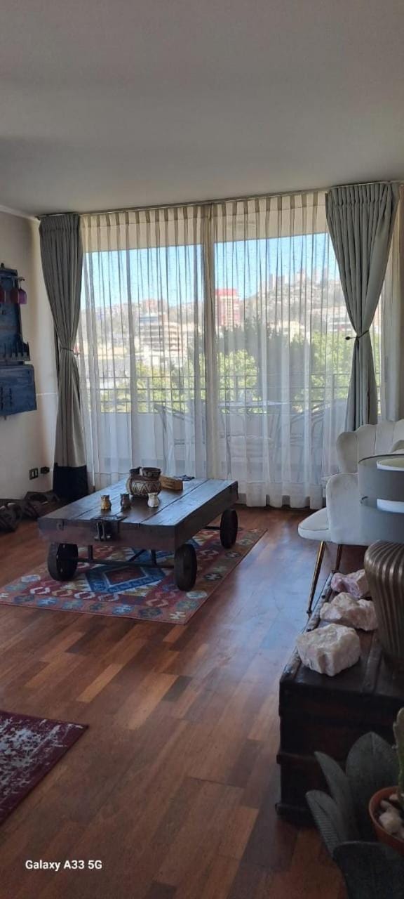 Departamento full equipado Viña del mar con piscina y cerca de la playa Apartment in Vina del Mar