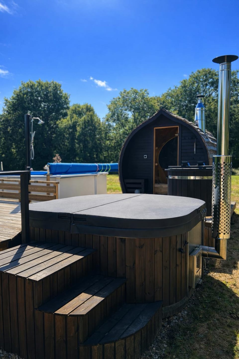 Shower, Hot Tub, Sauna, Spa and wellness centre/facilities, Swimming pool