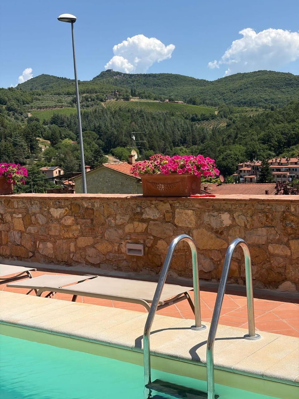Bird's eye view, Swimming pool