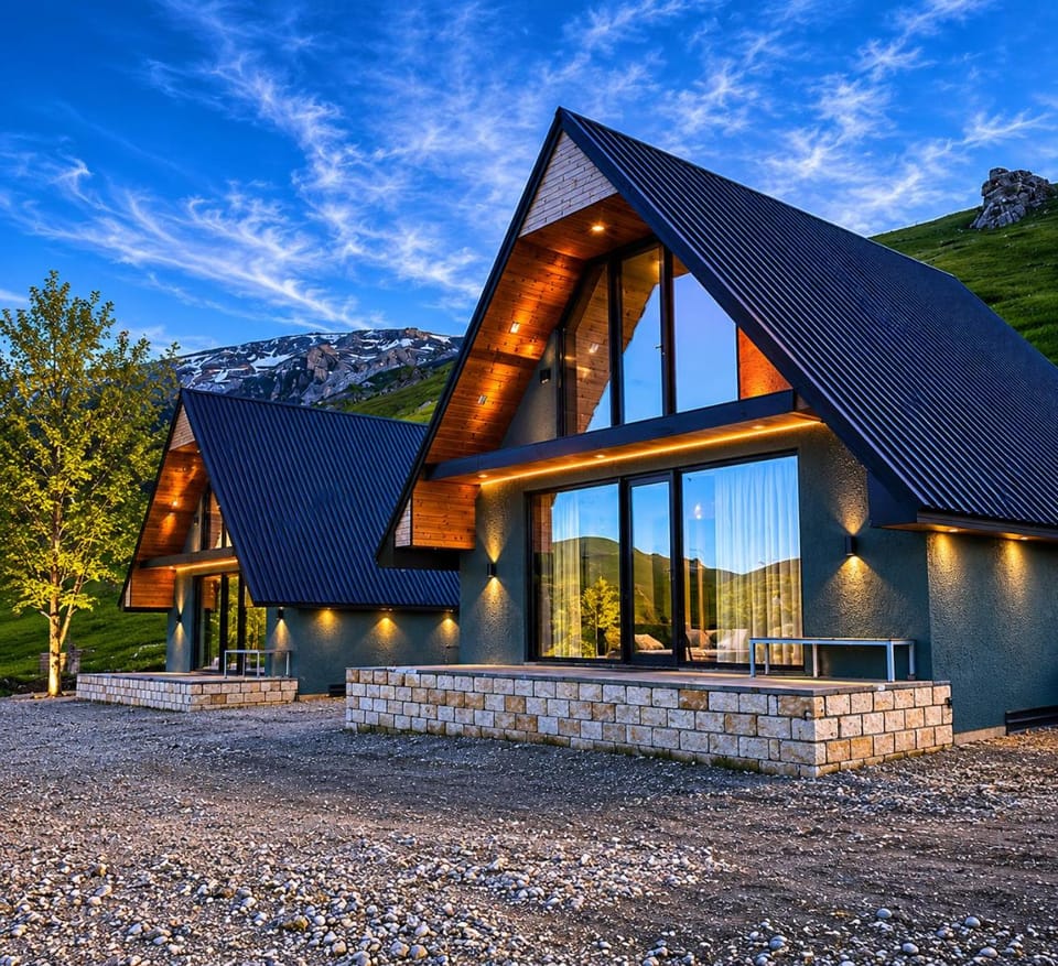 Shahdag A-Frame Apartment in Azerbaijan
