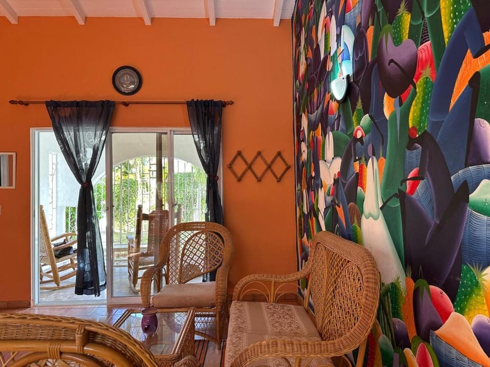 Casa pintada - 4 pax, 4 min de la playa House in Las Galeras