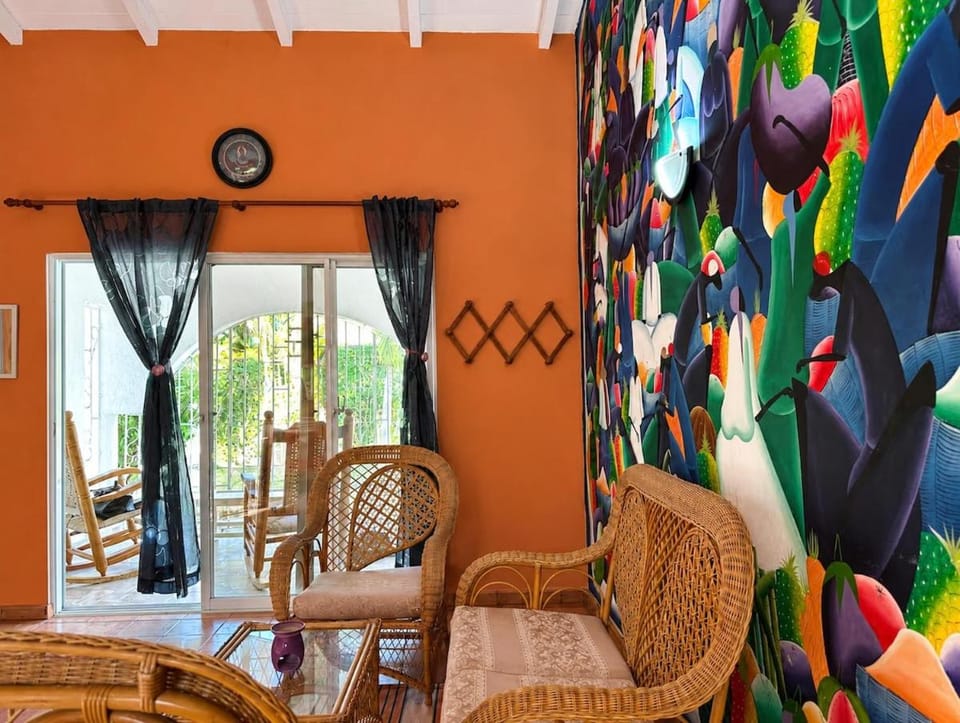 Casa pintada - 4 pax, 4 min de la playa House in Las Galeras