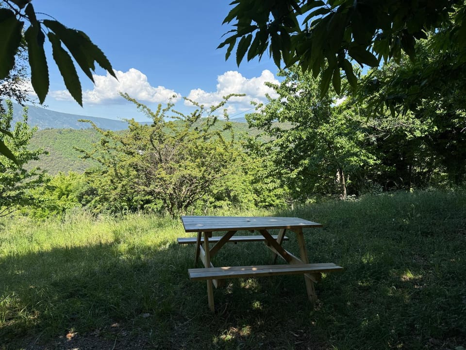 Spring, Day, Natural landscape, Mountain view