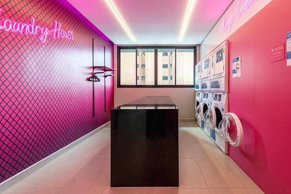 Sofisticação e conforto no Brooklin Próx Metro Apartment in Sao Paulo City