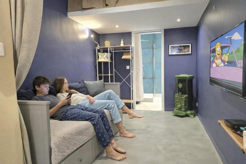 Communal lounge/ TV room, TV and multimedia, Seating area, group of guests