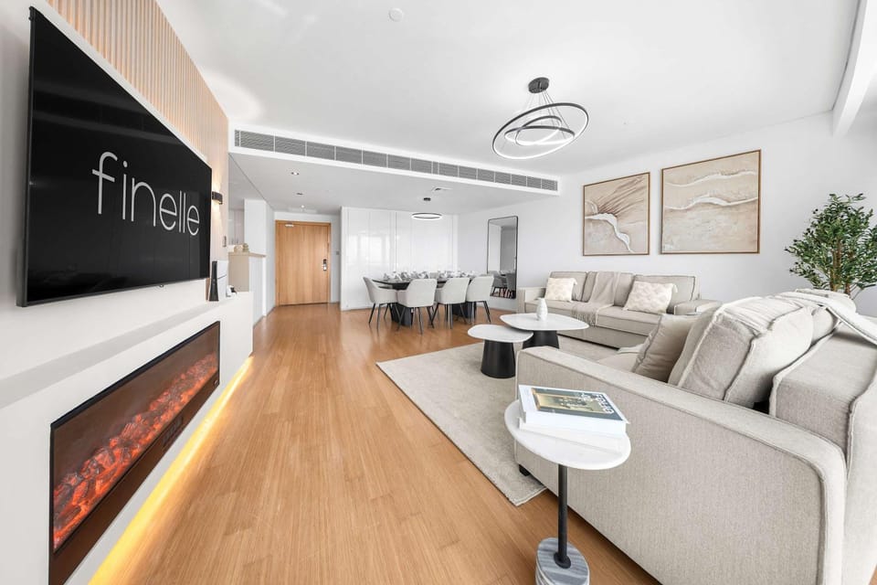 Modern Coastal Escape with Private Beach Access Apartment in Abu Dhabi