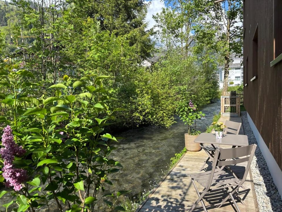 Garden, River view