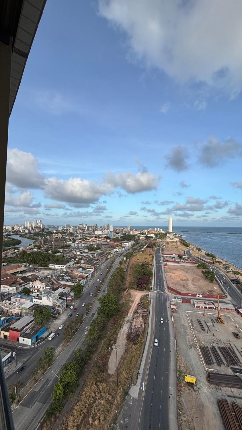 Apartamento de Luxo com vista para o Mar no Parque do Cais Apartment in Recife