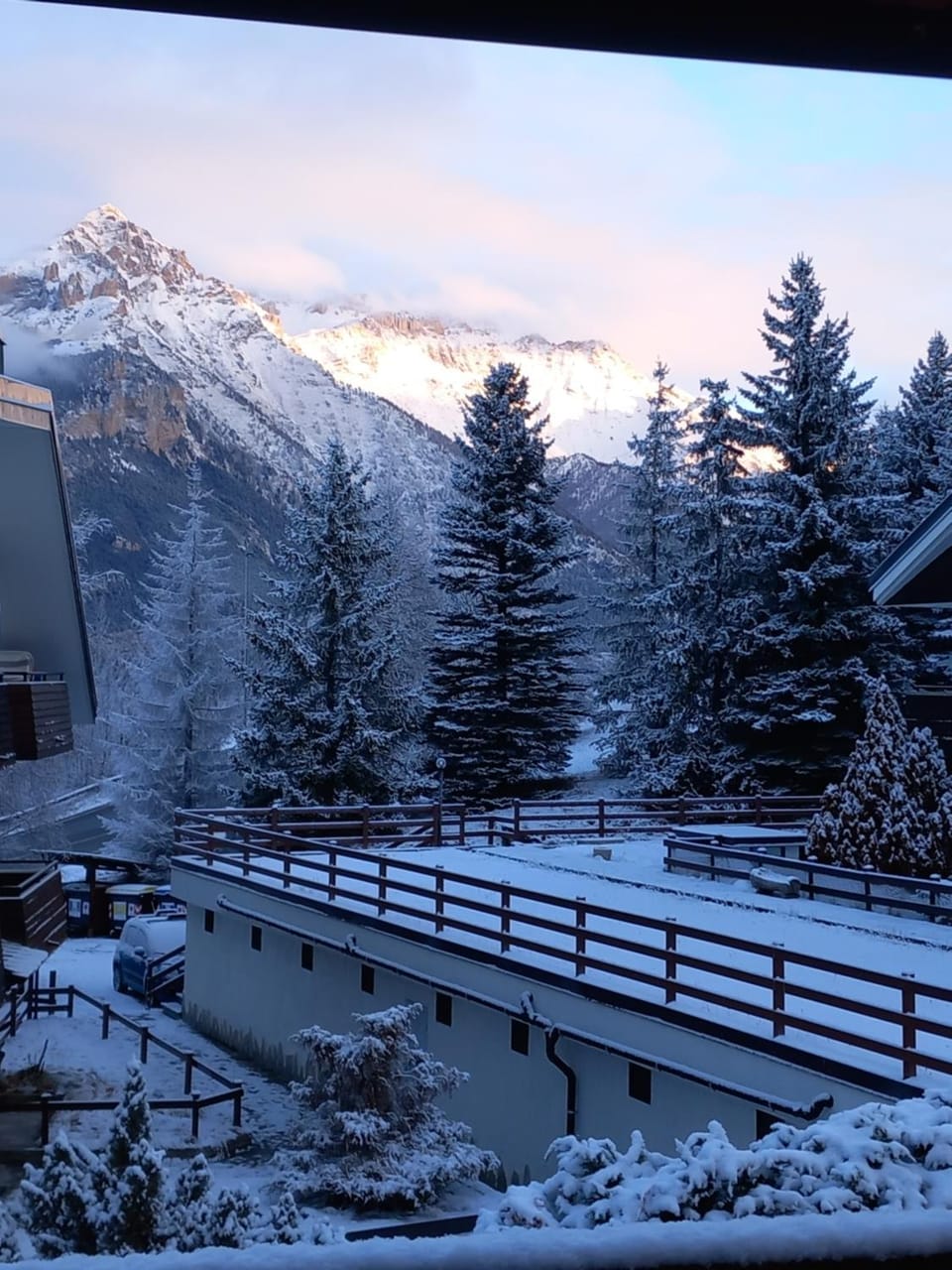 Winter, Mountain view
