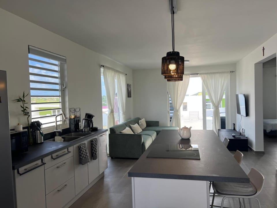 TV and multimedia, Kitchen or kitchenette, Living room, Seating area, Dining area, oven, stove