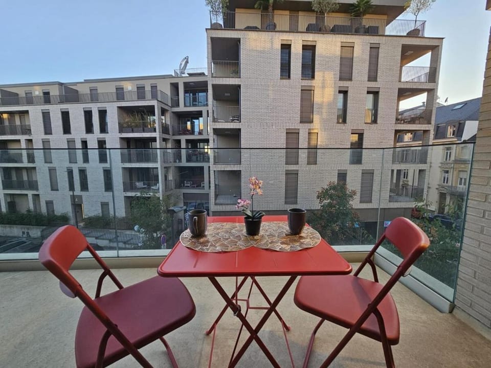 Urban Light Studio opening onto a terrace Apartment in Luxembourg