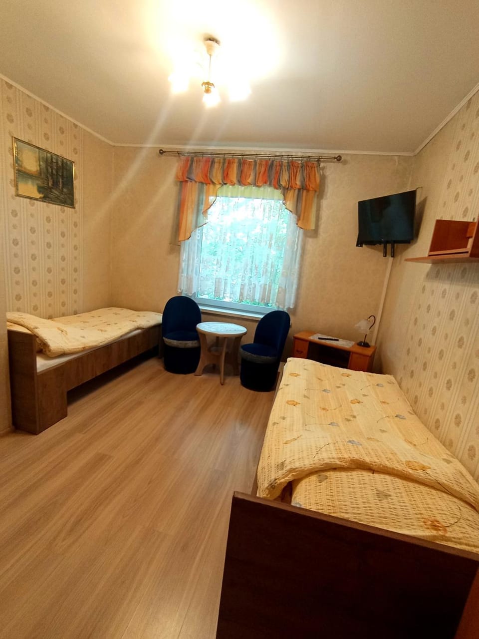 Bed, TV and multimedia, Photo of the whole room