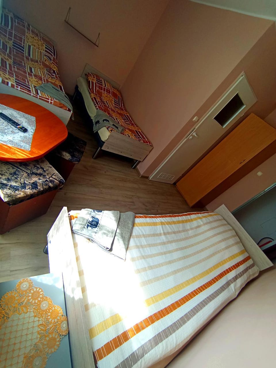 Bed, Photo of the whole room, wardrobe
