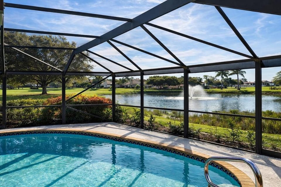 Natural landscape, Lake view, Pool view, Swimming pool