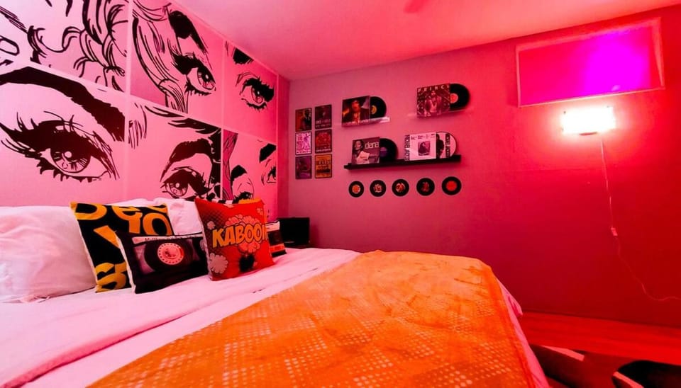 Retromania! A Unique Interactive Experience Apartment in Houston