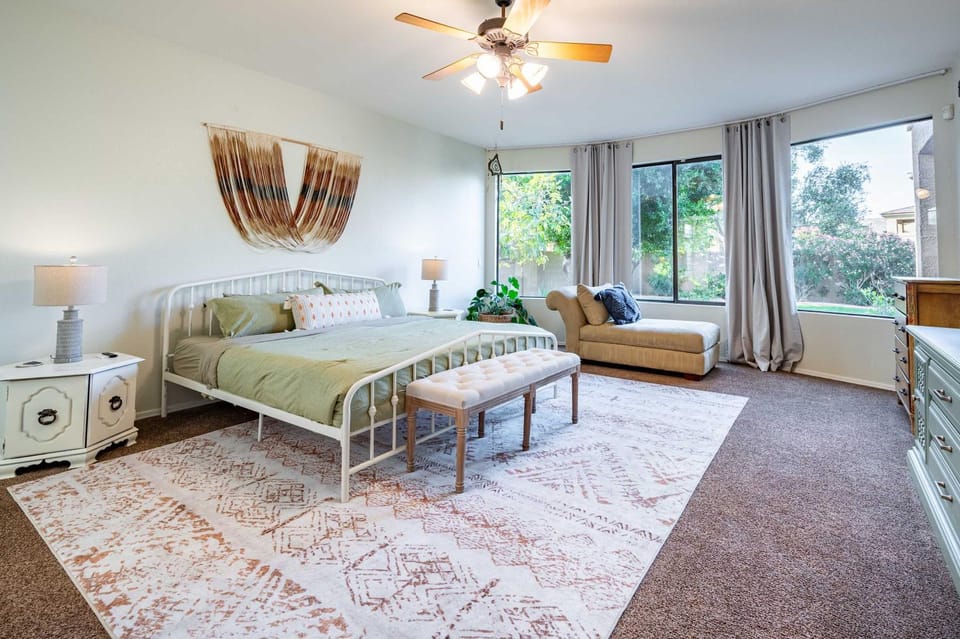 Bed, Bedroom
