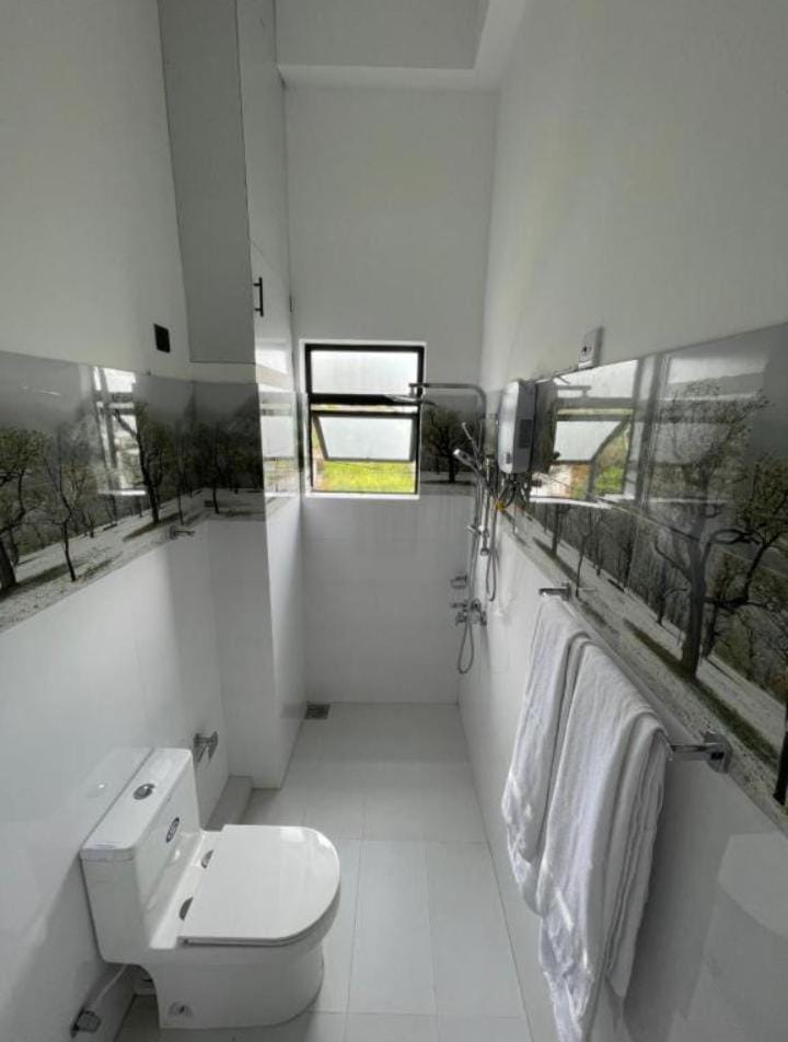 Toilet, Bathroom, towels, washing machine, dryer