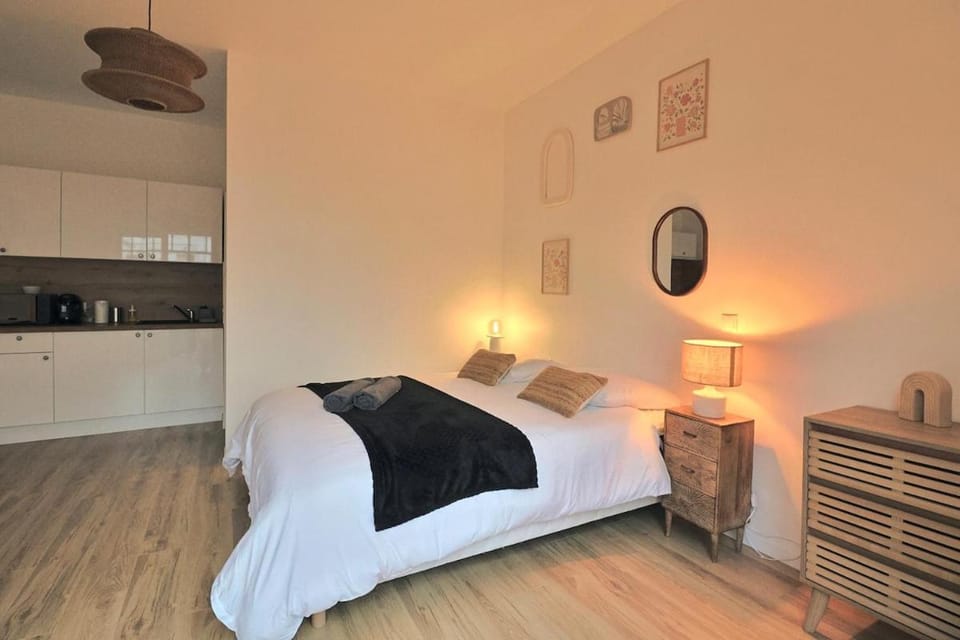 SC7 - Zen Studio - Enghien Center - Veranda - Train à 100 m Apartment in Île-de-France