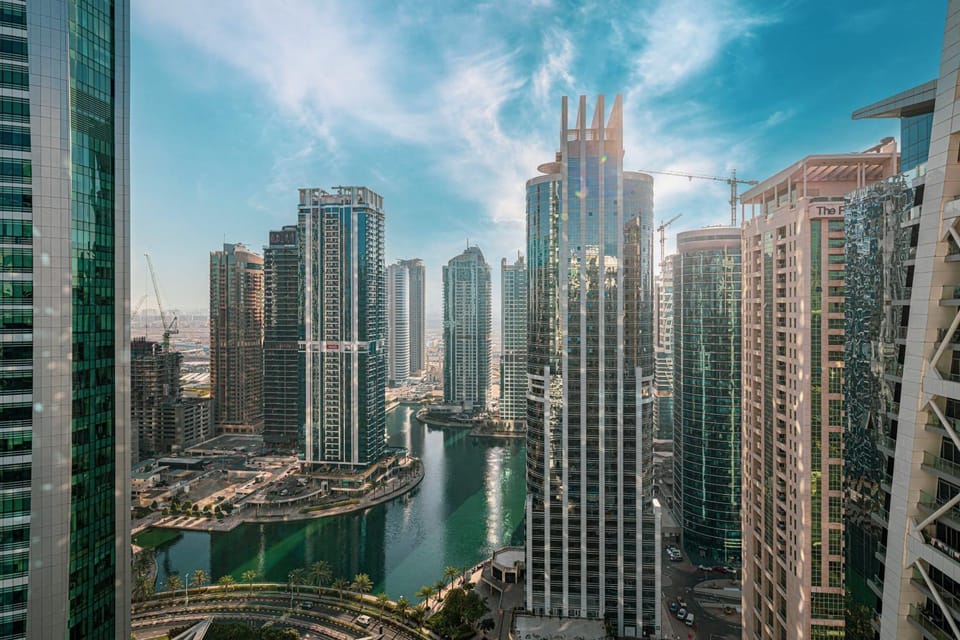 Luxury 1BR Lake View Near Metro & Marina Apartment in Dubai