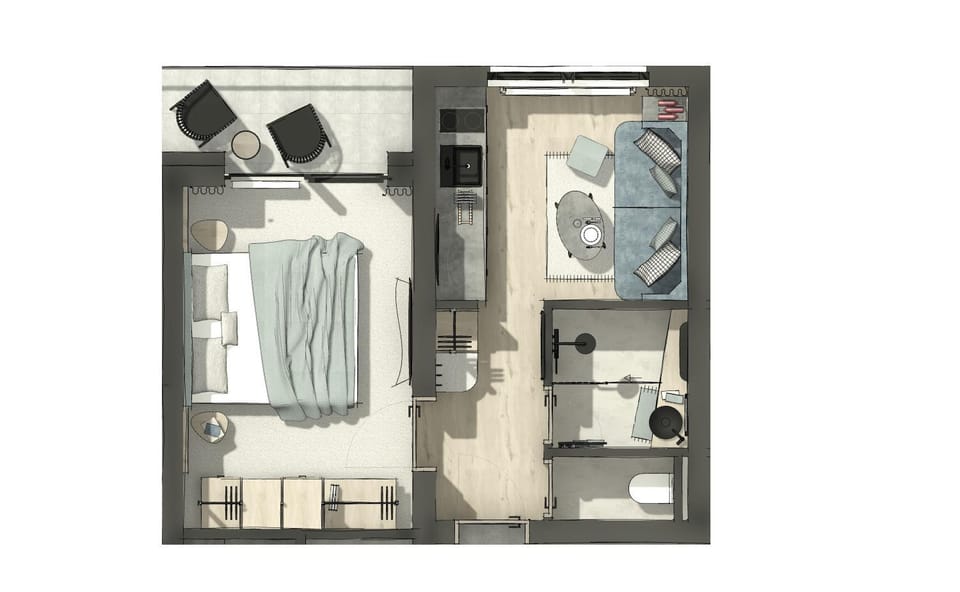 Photo of the whole room