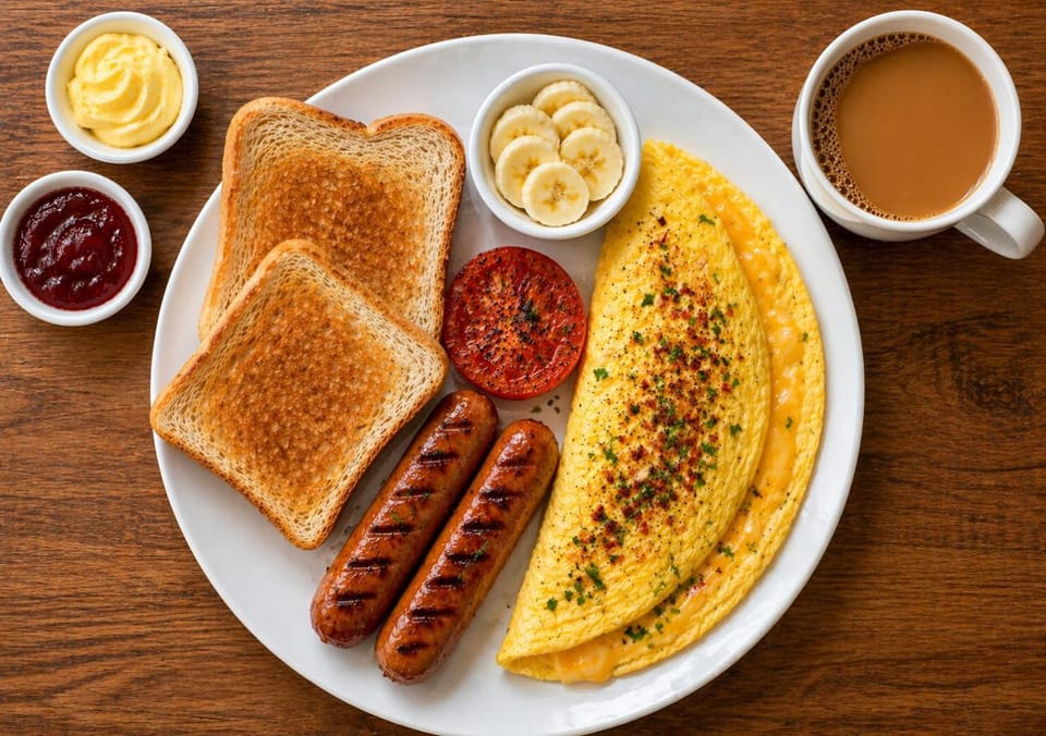 Food and drinks, Food, Breakfast, Continental breakfast
