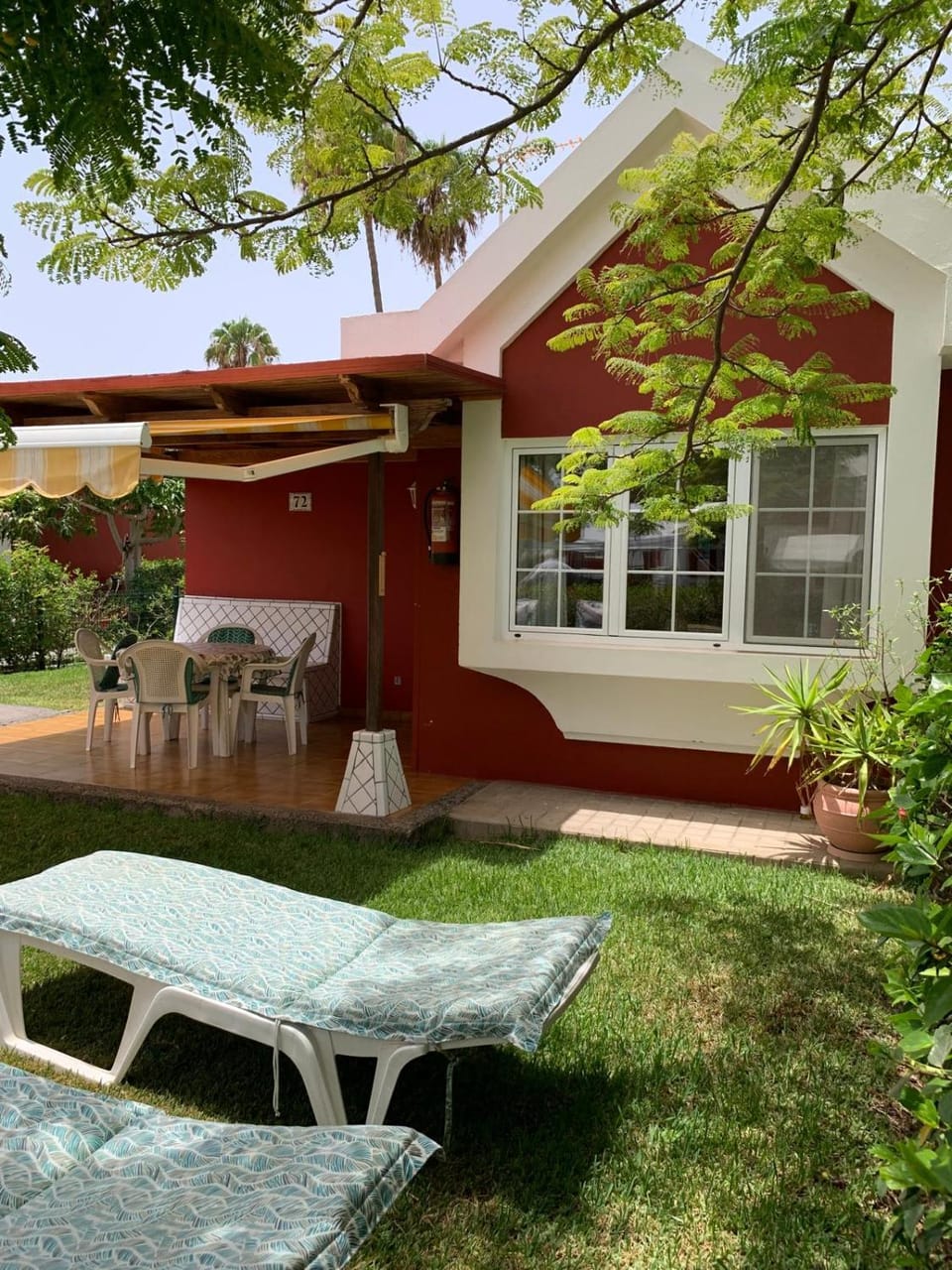 Patio, Garden view