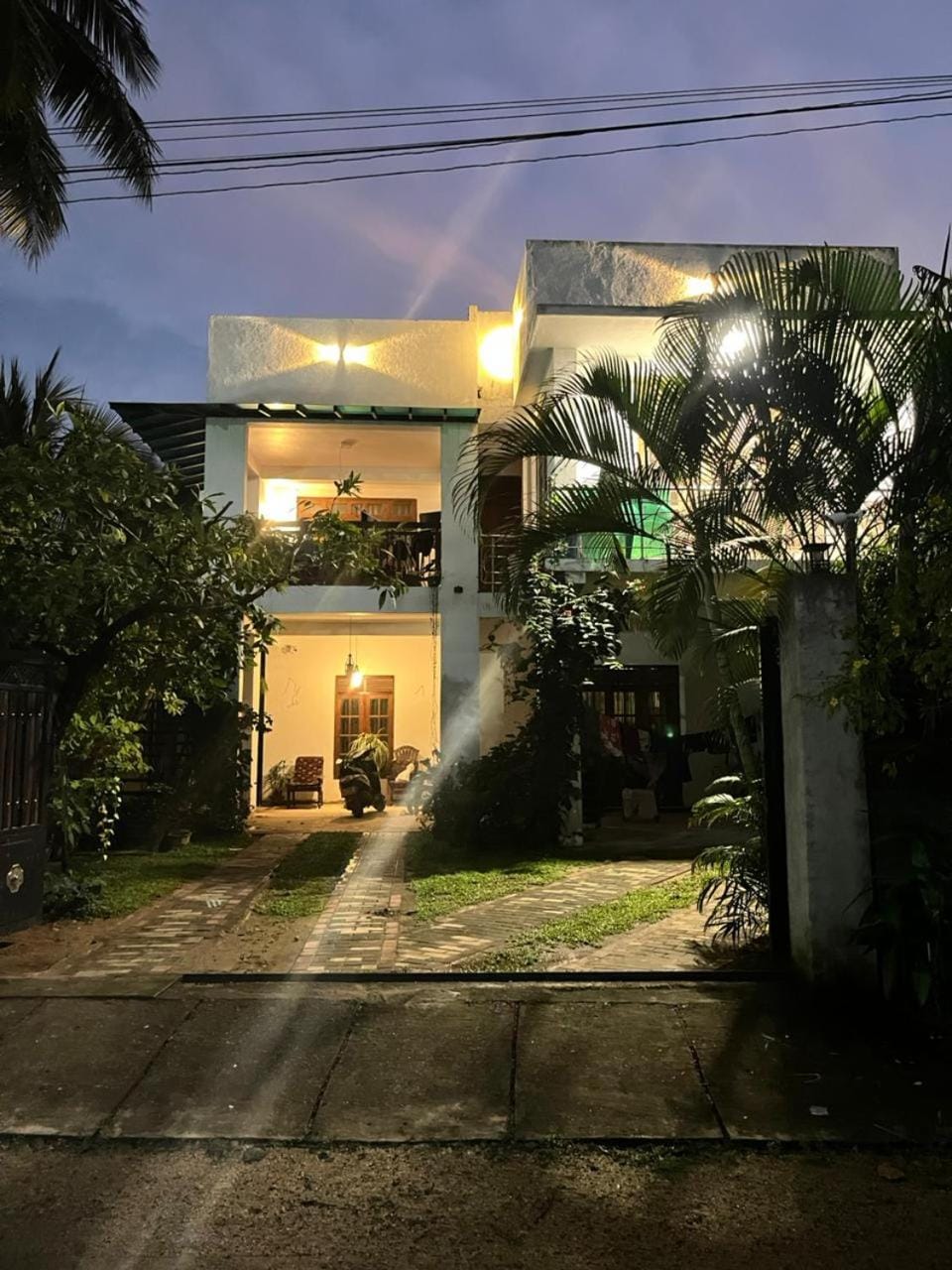 Property building, Garden view