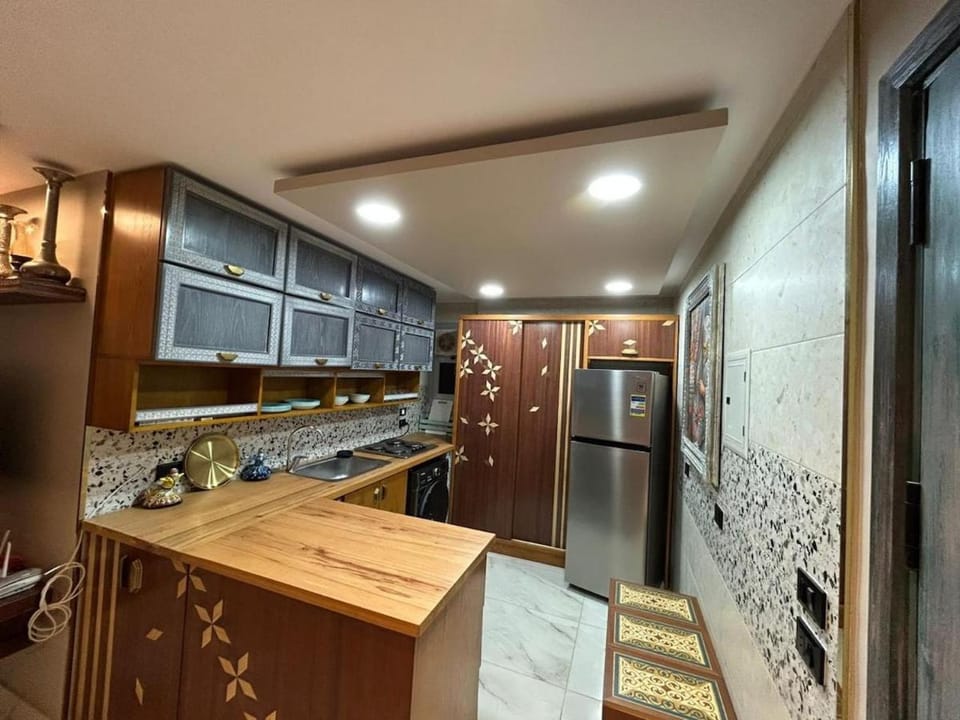 5 min to airport 2 king beds 45 min pyramids Apartment in Cairo Governorate