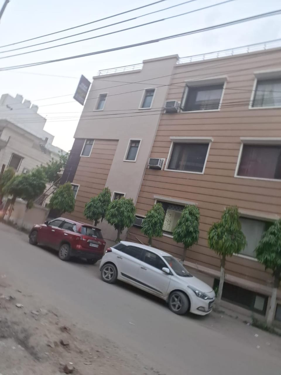 Quiet street view