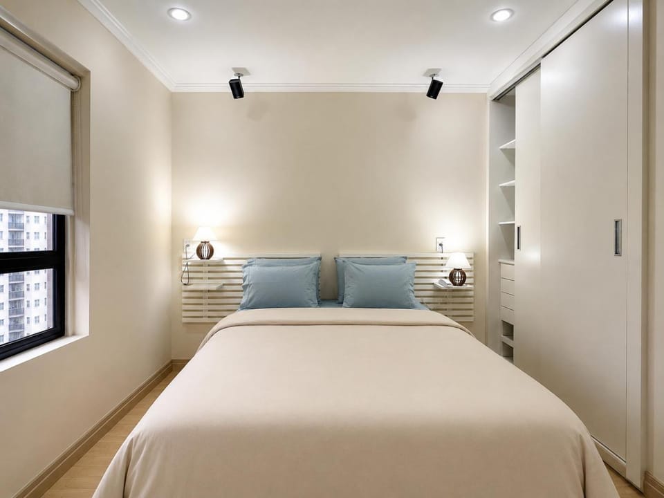 Bed, Bedroom