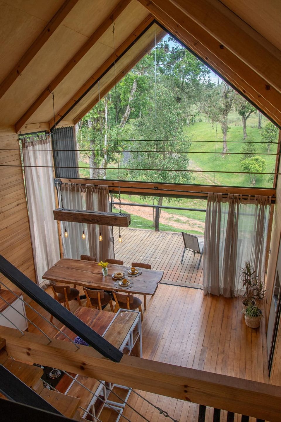 Cabana Celeiro com cômodo secreto em Campo Alegre SC Chalet in Joinville