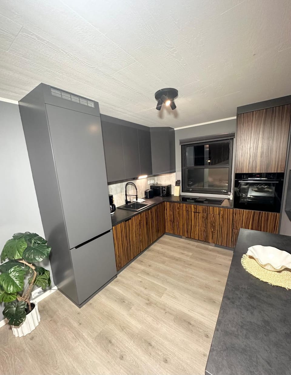 Coffee/tea facilities, Kitchen or kitchenette, dishwasher, microwave, oven, stove