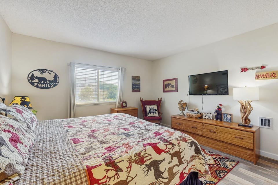 Delightful Condo Sleeps 6 Shared Pool Picnic Area House in Pigeon Forge