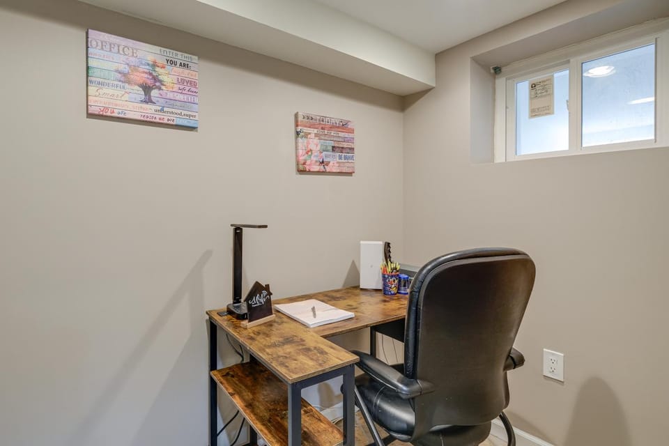 Remote-Work Hub! DC Unit 1 Mi to Rock Creek Park Apartment in District of Columbia