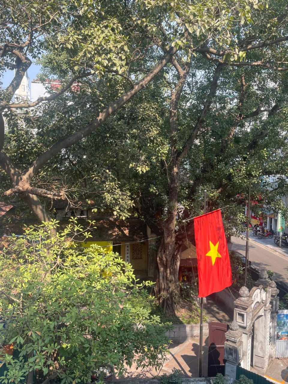 Quiet street view