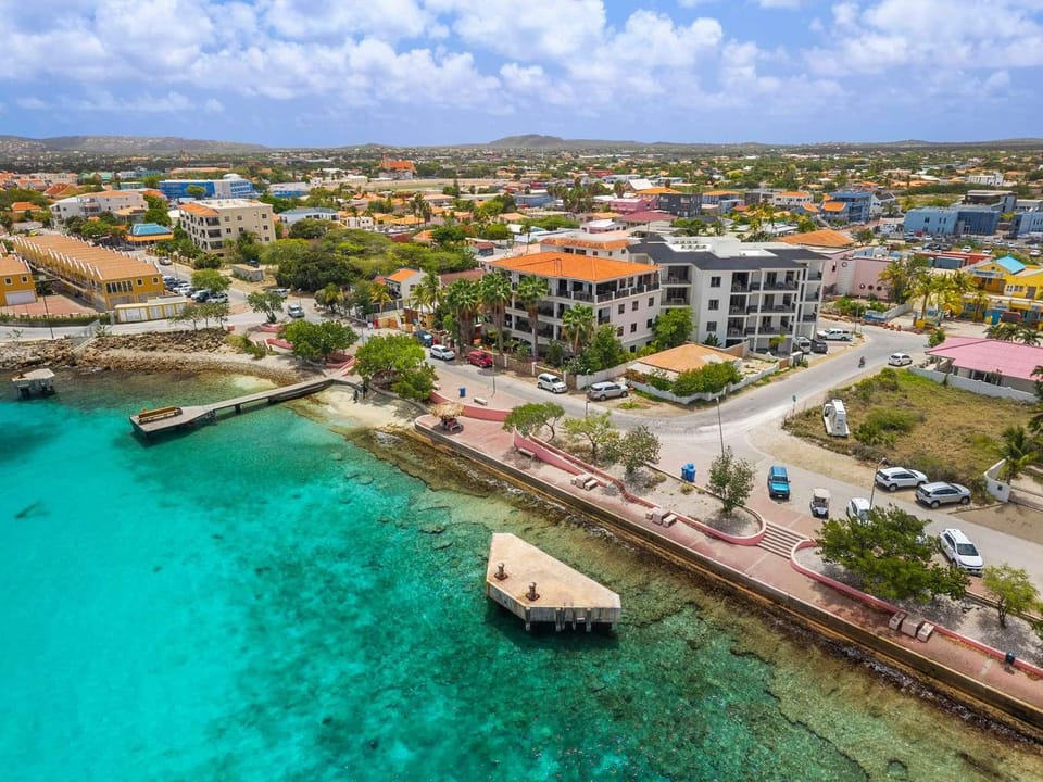Bonaire Beach Apartments 14 with spectacular sea views and beautiful sunsets every evening Apartment in Venezuela