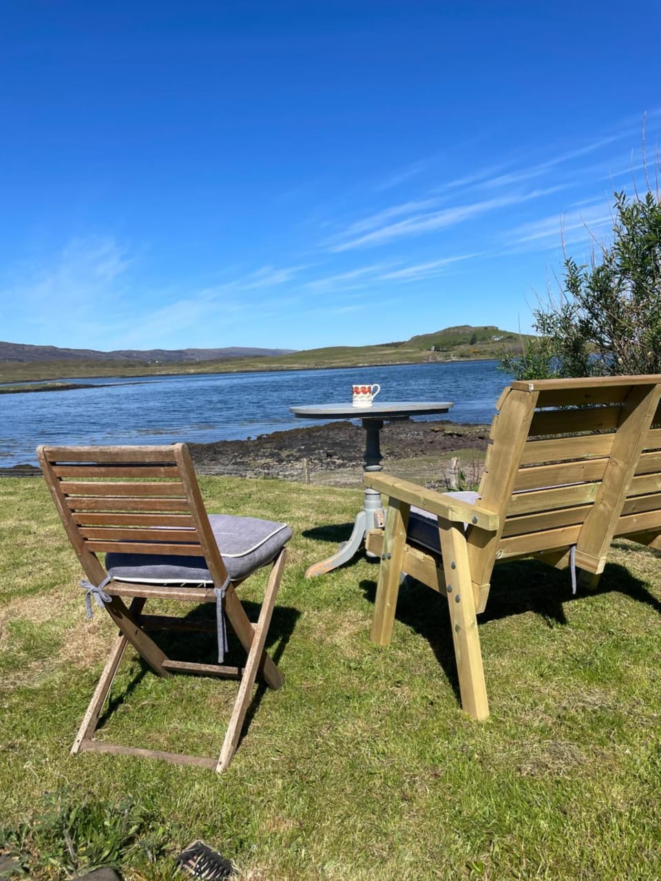 Natural landscape, Lake view, Sea view